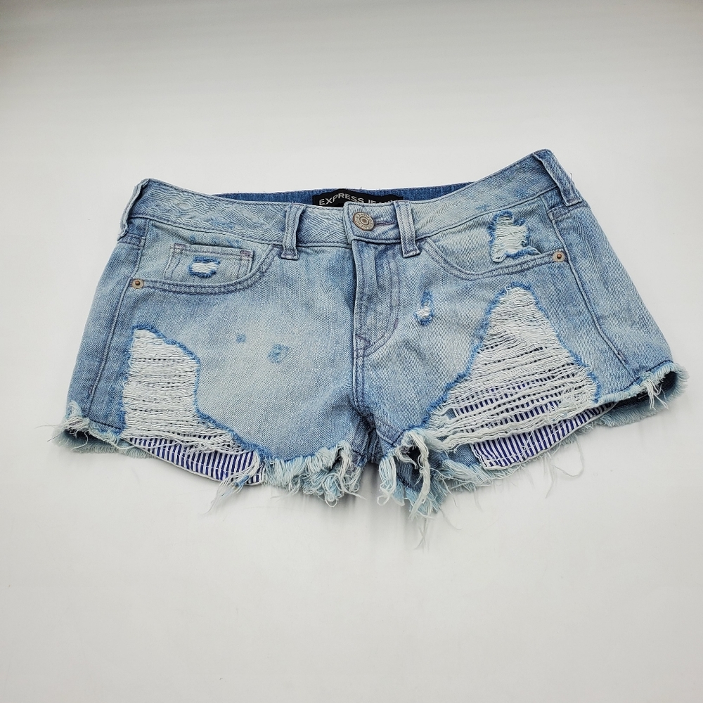 3/$15🖤 Express jean short size 0